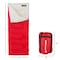 Wakeman 2-Season Sleeping Bag - Spirit Lake Sleeping Bag with Carrying Bag by Outdoors Red 75-CMP1023 - alternate 4